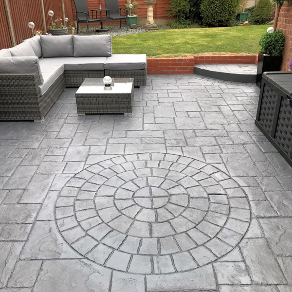 Imprinted Concrete Halifax, West Yorkshire. Cormac Driveways and Patios