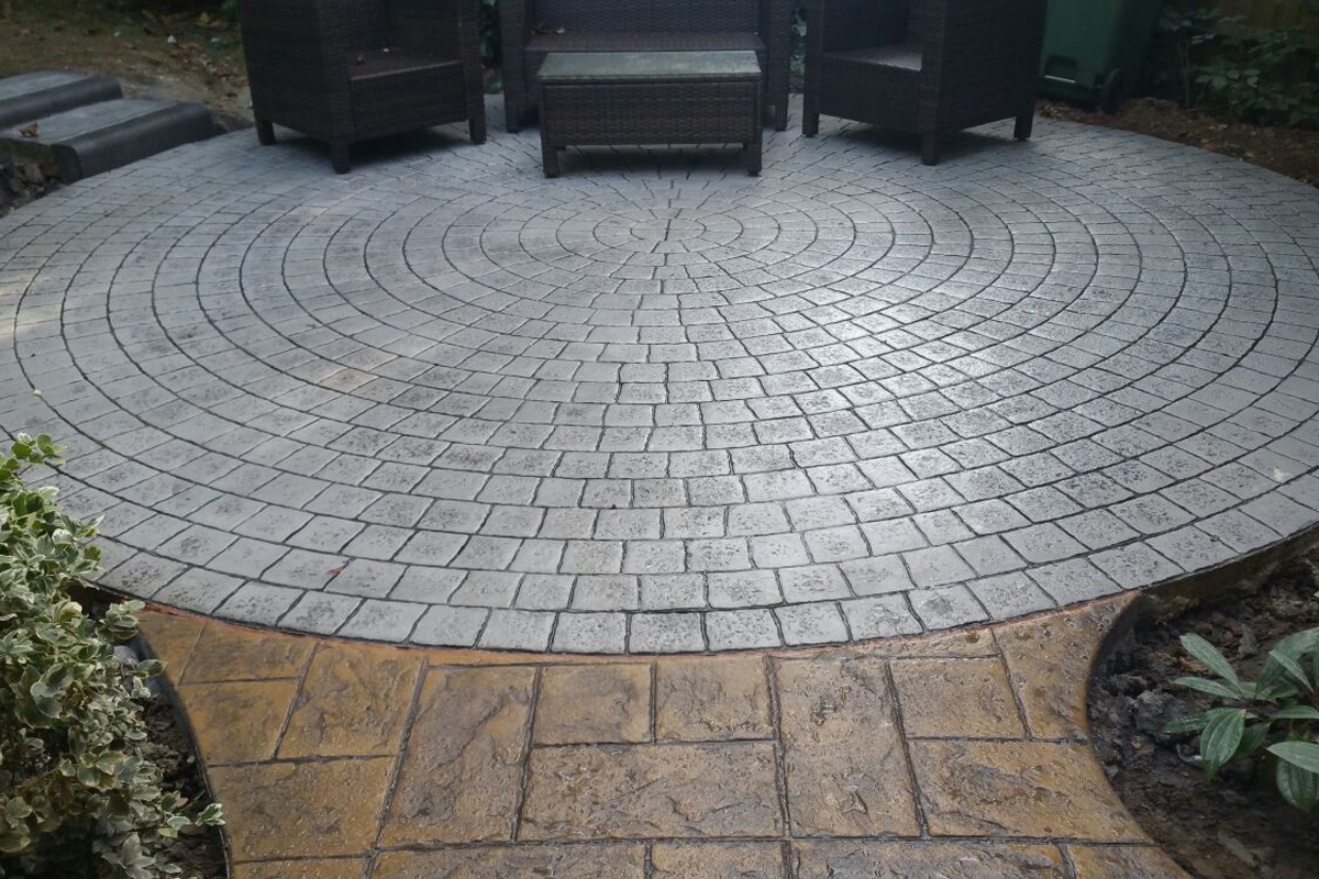 Concrete Imprinting Halifax, West Yorkshire 